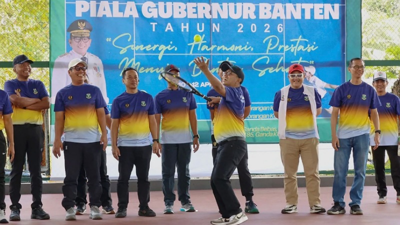 Andra Soni Buka Piala Gubernur Banten 2026, Siap Ikut Laga Eksekutif