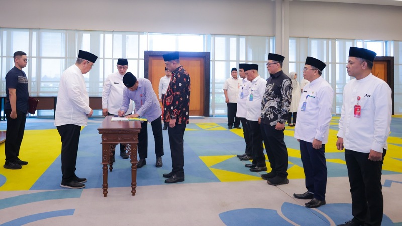 Benyamin Kocok Ulang Birokrasi! 6 Pejabat Eselon II Tangsel Resmi Dilantik