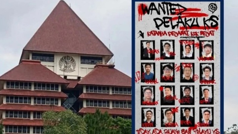Dugaan pelecehan seksual 16 mahasiswa di FH Universitas Indonesia - Repro -