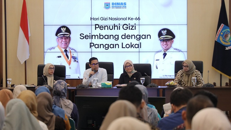 Satu Visi Lawan Stunting, Pilar Gaspol Konsolidasi Gizi Tangsel