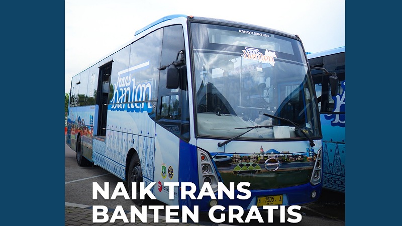 Trans Banten Nngegas! Naik Bus Kini Gratis, Warga Diajak Tinggalkan Kendaraan Pribadi