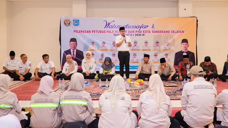 Wakil Walikota Tangesl Ingatkan Petugas Haji: Fisik Drop, Mental Ikut Jatuh!
