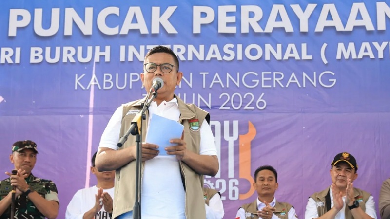 Andra Soni Ajak Buruh dan Pengusaha Jaga Iklim Investasi Banten