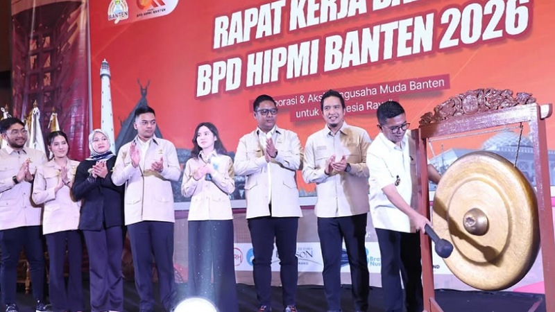 Andra Soni Minta HIPMI Jadi Motor Pembangunan dan Penggerak Ekonomi Banten