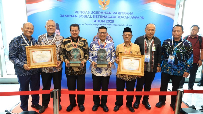 Banten Raih Paritrana Award 2025, Andra Soni Gaspol Lindungi Pekerja Rentan