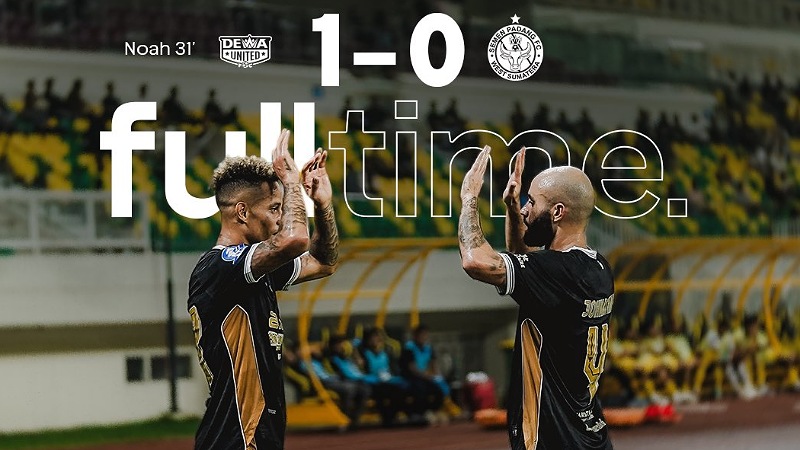 Dewa United Banten Menang 1-0, Semen Padang Resmi Degradasi!