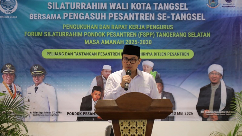 IPM Tangsel Tertinggi di Banten, Pilar: Pesantren Kunci Lahirnya SDM Unggul