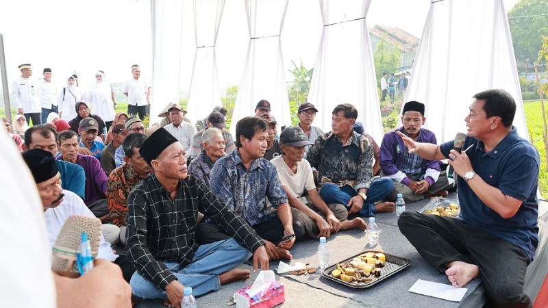 Perkuat Ketahanan Pangan! Bupati Tangerang Kumpulkan Petani di Sepatan