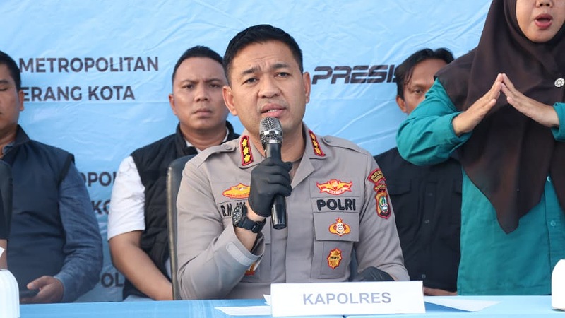 Polisi Sapu Bersih Bandit Jalanan di Kota Tangerang, Senpi Rakitan Ikut Disita!