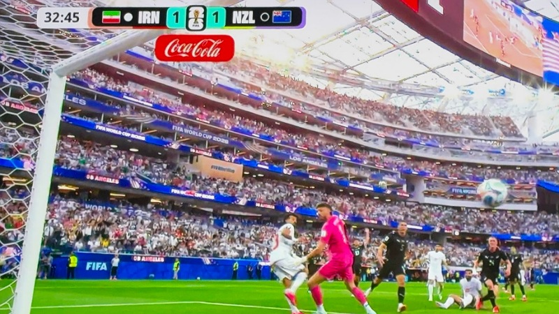 Babak Pertama Panas! Iran Gagal Dibungkam Selandia Baru, Skor 1 - 1