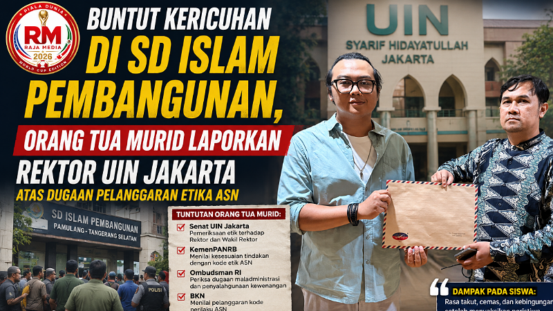 Buntut Kericuhan di SDI Pembangunan, Rektor UIN Jakarta Dilaporkan ke Ombudsman dan BKN