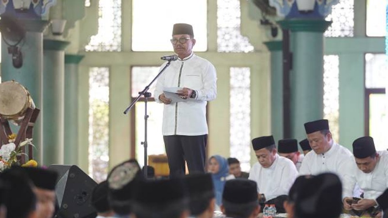 Wali Kota Tangerang Sachrudin saat pembukaan  Festival Al-A'zhom 2026 - Prokopim Tangerang -