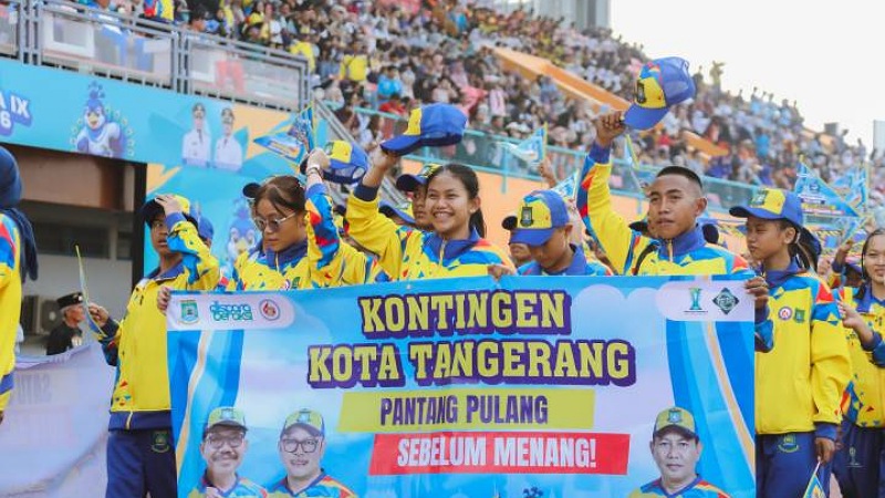 Kumpulkan 21 Medali Emas, Kota Tangerang Pimpin Klasemen POPDA XII Banten