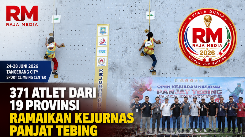 Panjat Tebing Nasional Memanas! 371 Atlet Berebut Gelar di Kota Tangerang