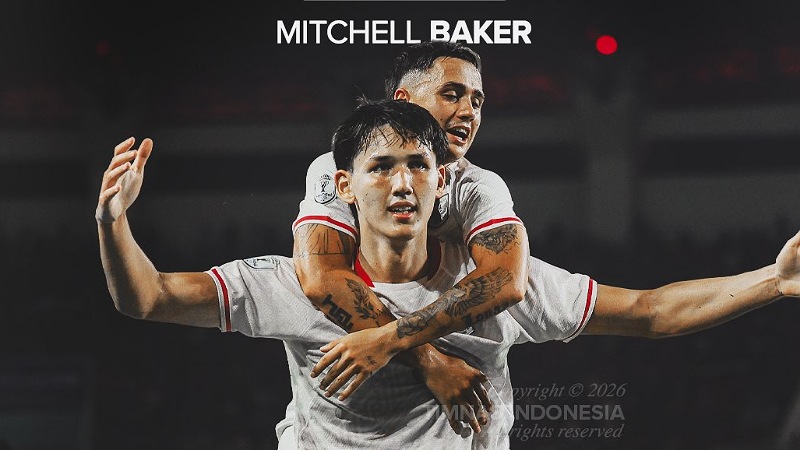 Hajar Kamboja 5-1! Mitchell Baker Langsung Hattrick, Garuda Menggila