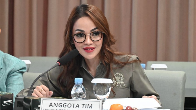 Anggota Komisi I DPR RI Andina Thresia Narang - Humas DPR -