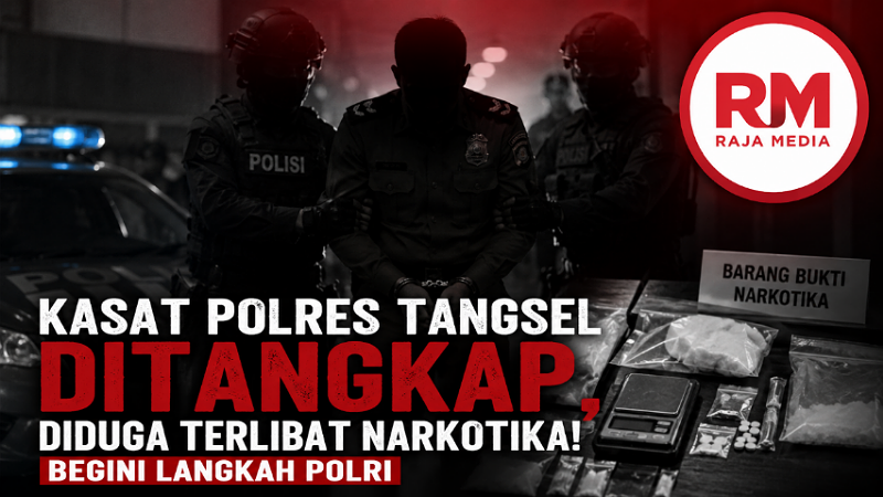 Kasat Polres Tangsel Ditangkap, Diduga Terlibat Narkotika! Ini Langkah Polri Selanjutnya