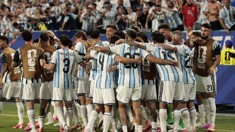 Argentina berhasil mengalahkan Tanjung Verde lewat perpanjangan waktu, skor 3 - 2.  - FIFA -