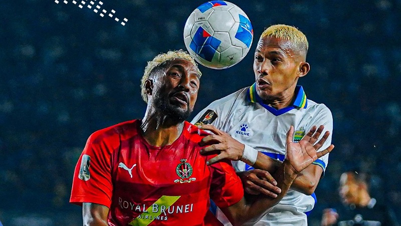 Rotasi Besar Persib Belum Berbuah Gol, DPMM FC Dipaksa Buntu di Babak Pertama