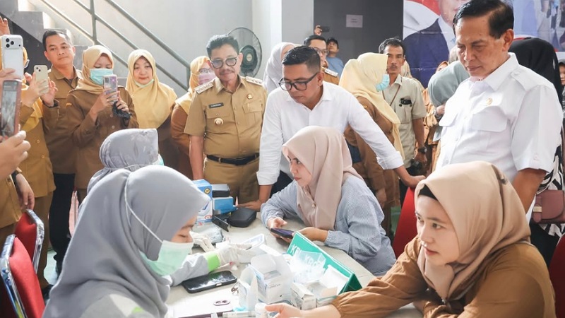 Andra Soni Pantau CKG di Kota Tangerang, Hipertensi dan Diabetes Dominasi Temuan