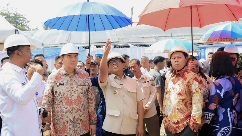 Banten Bangun Rumah Aspirasi! Andra Soni Groundbreaking Kantor DPD RI