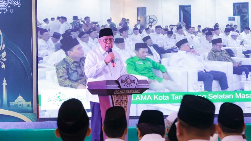 Benyamin: Pemerintah Tak Bisa Jalan Sendiri, NU Harus Jadi Kekuatan Pembangunan Tangsel