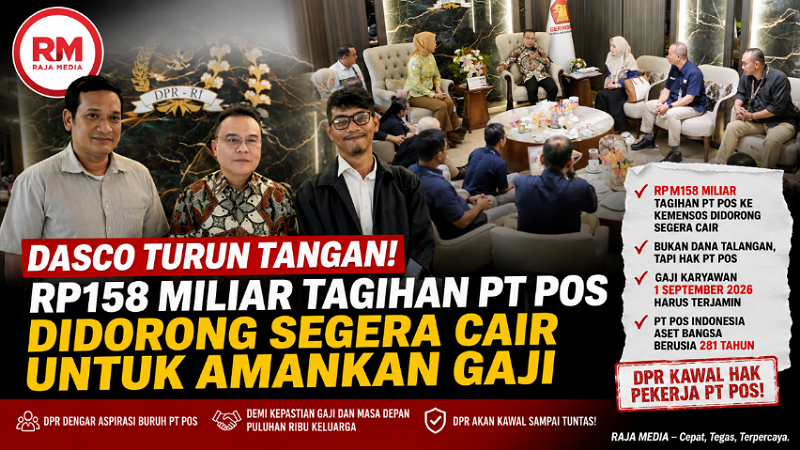 Dasco Turun Tangan! Rp158 Miliar Tagihan PT Pos Didorong Segera Cair untuk Amankan Gaji