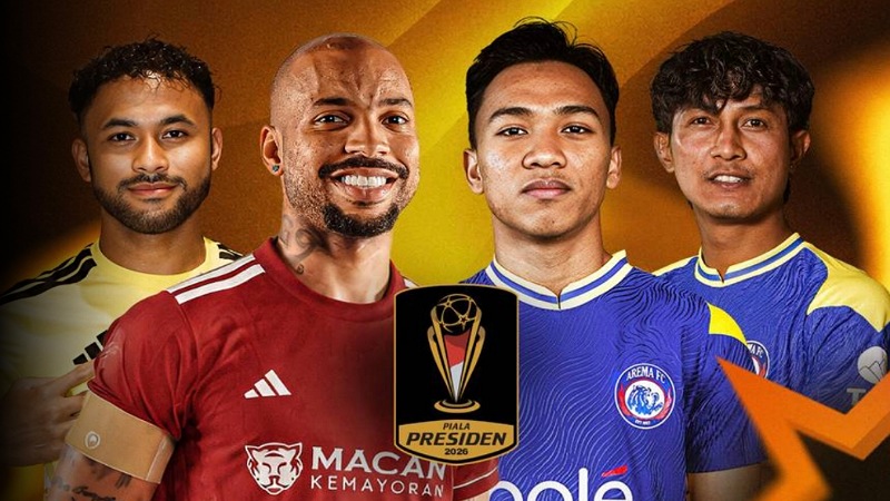 Harga Diri Dipertaruhkan! Persija vs Arema Berebut Podium Piala Presiden 2026