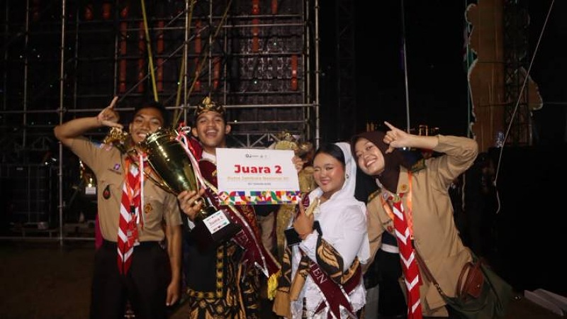 Harumkan Nama Kota Tangerang, Syed Othman Sabet Juara II Jambore Nasional XII