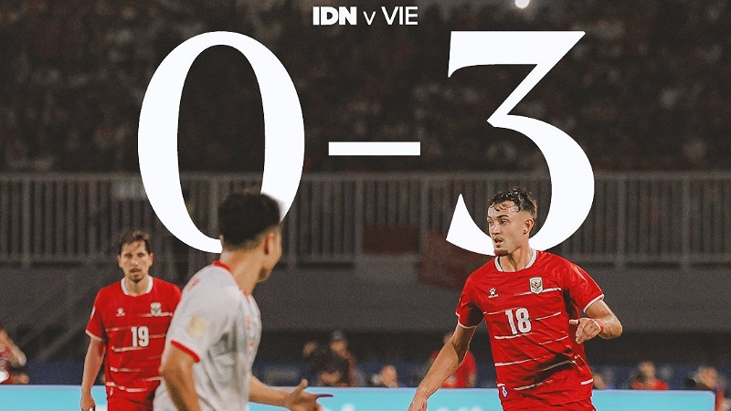 Indonesia Kalah Telak 0-3 Dari Vietnam! Wajib Taklukan Singapura Jika Mau Semifinal