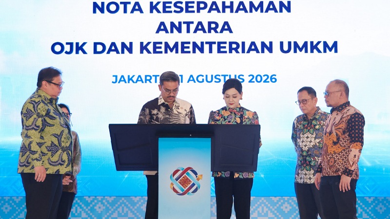 Kementerian UMKM-OJK Perkuat Pembiayaan, UMKM Didorong Naik Kelas