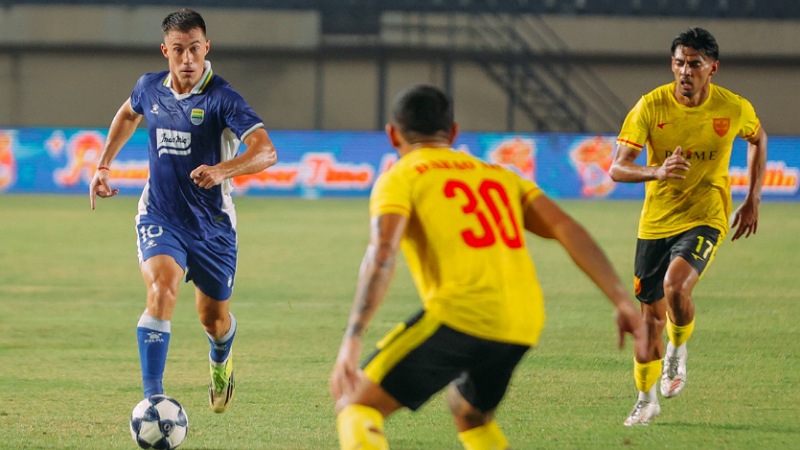 Persib 1-0 Manila Digger: Gol Peralta Menit 89 Bawa Maung Bandung Lolos ACL Two