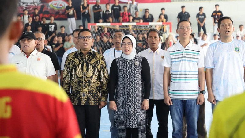 Porseni Futsal Piala Gubernur Banten 2026, Andra Soni Dorong Talenta Muda Berprestasi