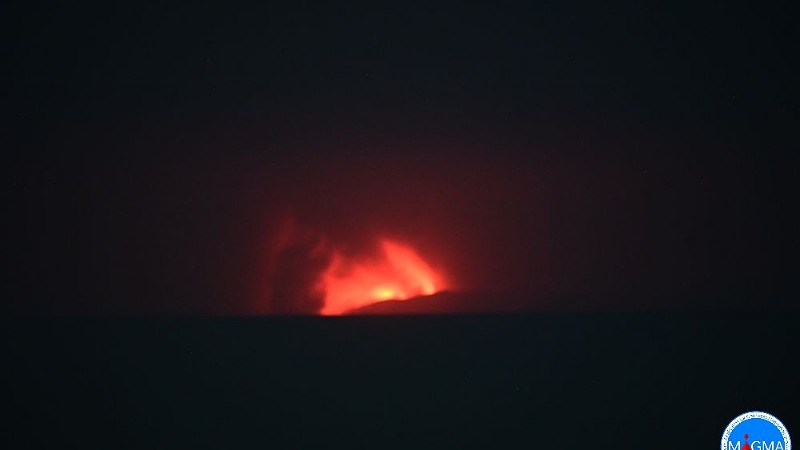 Erupsi gunung Anak Krakatau - Foto: Magma ESDM -