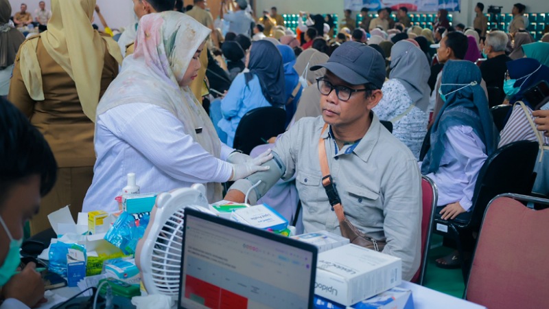 Suasana CKG di Kota Tangerang Selatan - Foto: Dok Pemkot Tngsel -