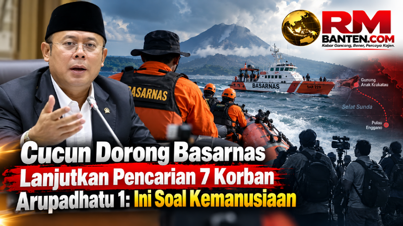 Cucun Dorong Basarnas Lanjutkan Pencarian 7 Korban Arupadhatu 1: Ini Soal Kemanusiaan