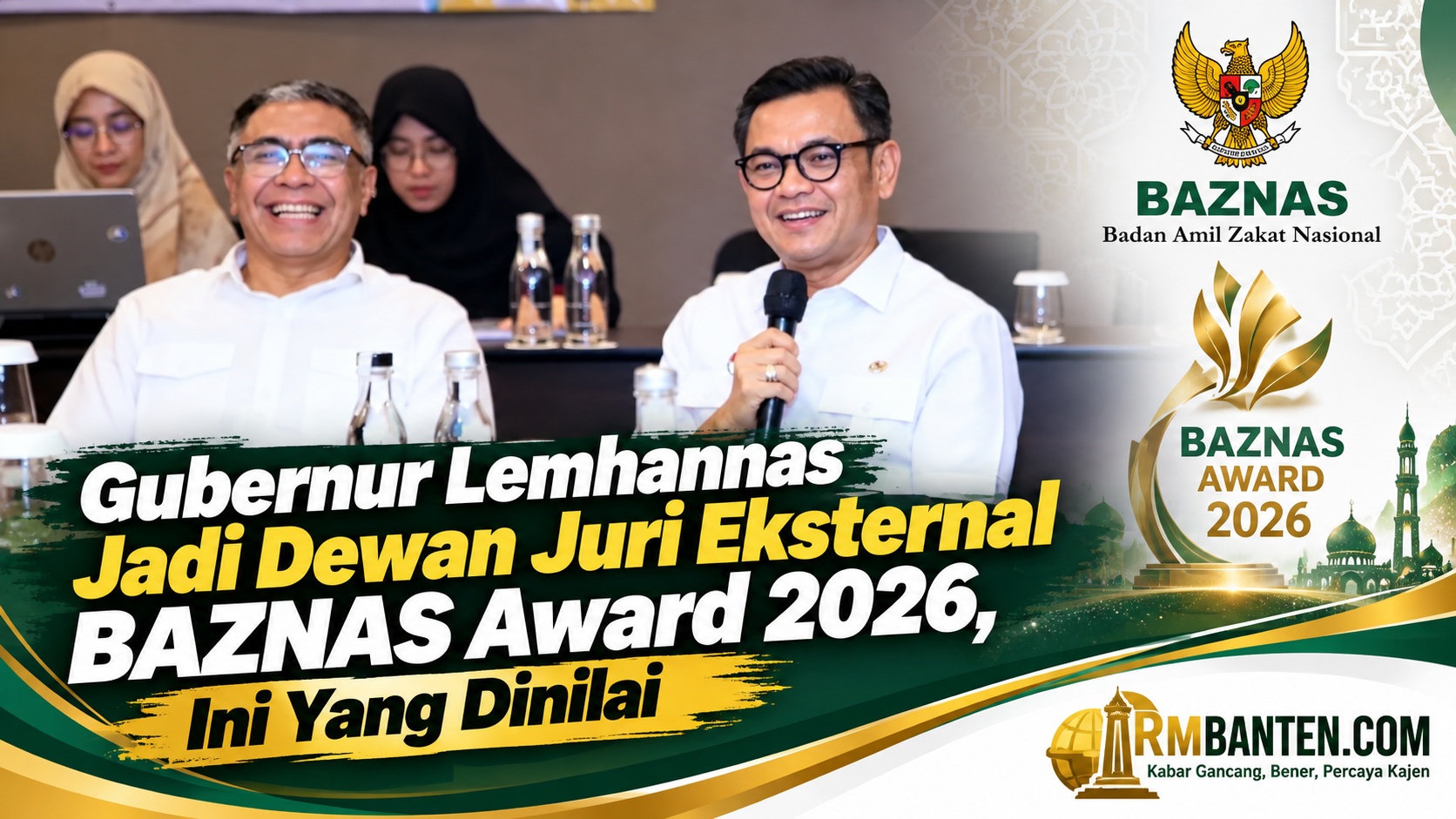 Gubernur Lemhannas Jadi Dewan Juri Eksternal BAZNAS Award 2026, Ini Yang Dinilai