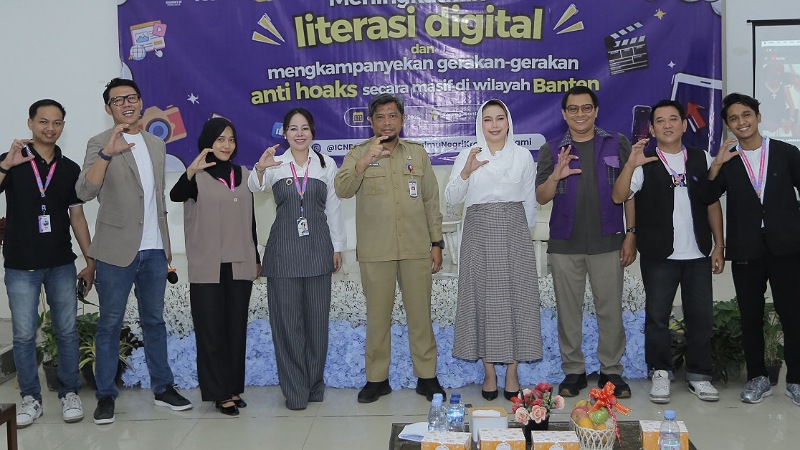 ICN dan Pemprov Banten Gebrak Literasi Digital, Gerakan Antihoaks Diperkuat