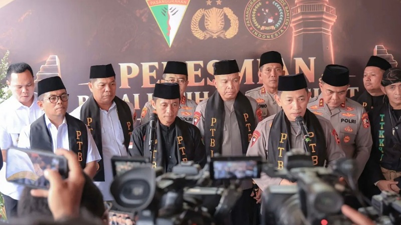 Kapolri Resmikan Balai Silat PTBI di Serang, Dorong Tjimande dan Debus Go International