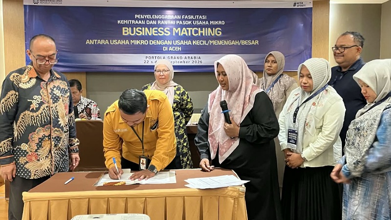 KUMITRA Buka Akses Ritel, 25 Usaha Mikro Aceh Kantongi Potensi Transaksi Rp2,54 Miliar