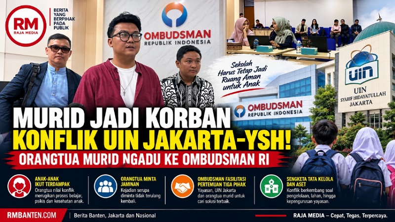 Murid Jadi Korban Konflik UIN Jakarta-YSH! Orangtua Murid Ngadu ke Ombudsman RI