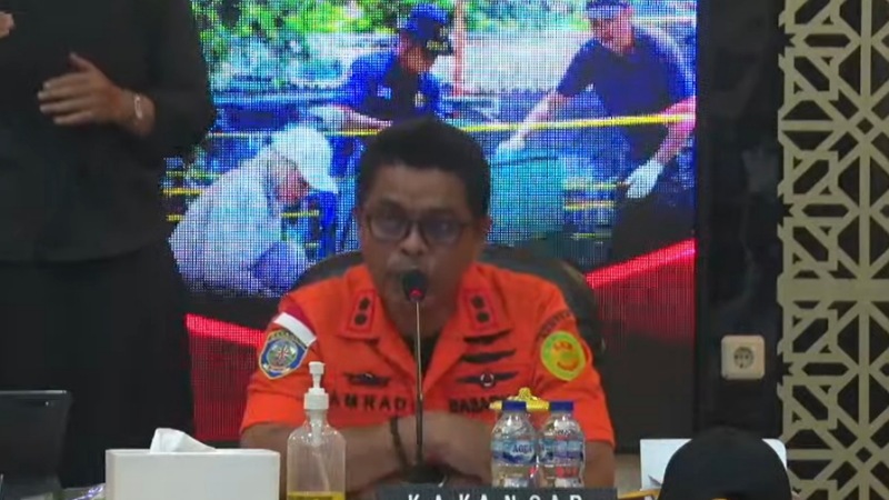 Kepala Kantor SAR Banten Al Amrad - Foto: YouTube Polda Banten -