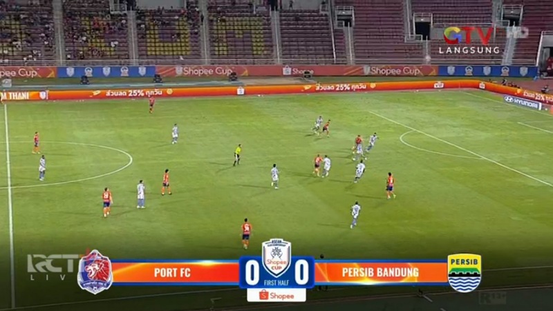 Babak Pertama Port FC vs Persib Berakhir 0-0, Teja Paku Alam Jadi Penyelamat