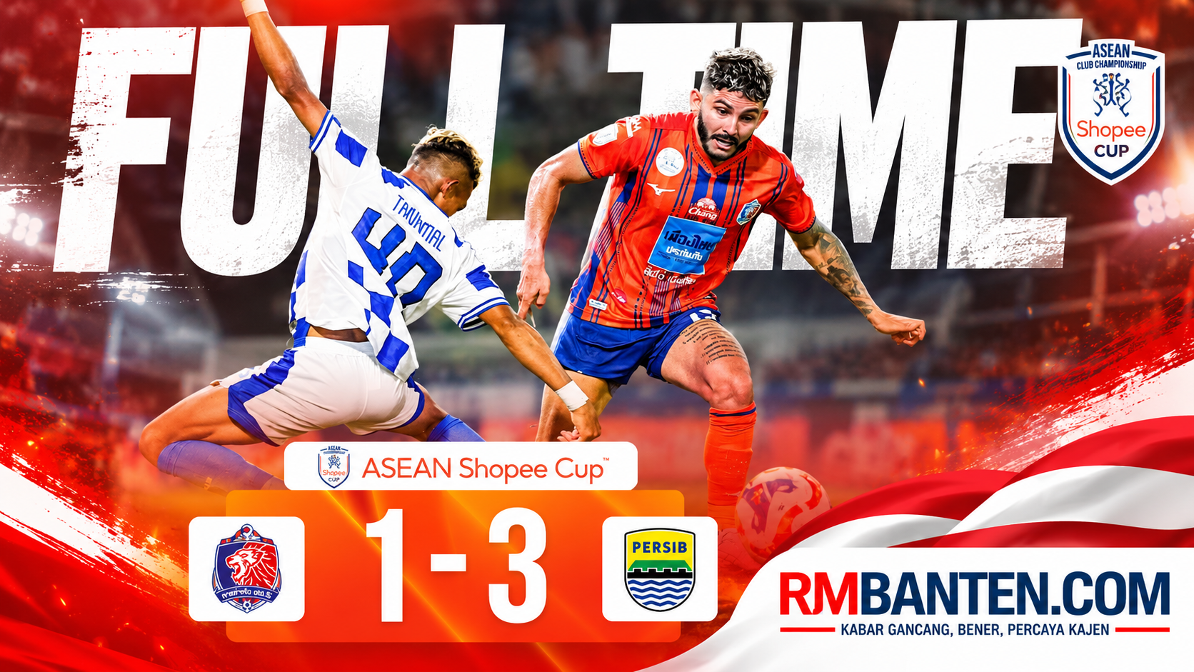 Comeback Dramatis 11 Menit Terakhir! Persib Sikat Port FC 3-1