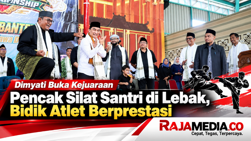 Wagub Banten Achmad Dimyati Natakusumah membuka Indonesia Pencak Silat Santri Championship 2026 di Ponpes Darel Azhar,  Kabupaten Lebak, Jumat (23/10/2026). - Biro Adpimpro Banten/RMN -
