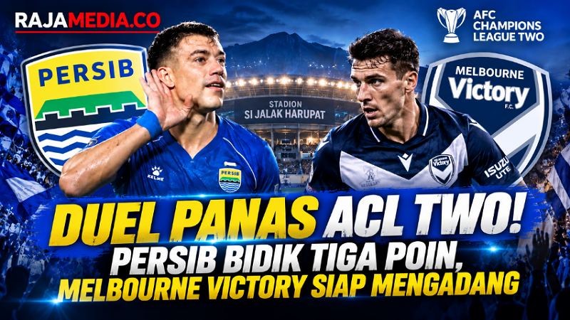Duel Panas ACL Two! PERSIB Bidik Tiga Poin, Melbourne Victory Siap Mengadang