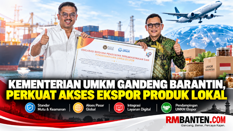 Kementerian UMKM gandeng Barantin, perkuat akses ekspor produk lokal - Foto:KUMKM/RMN -