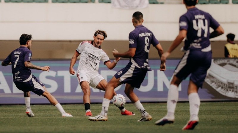 Marko Dugandžić Bungkam Persita! Bali United Unggul 1-0 di Babak Pertama