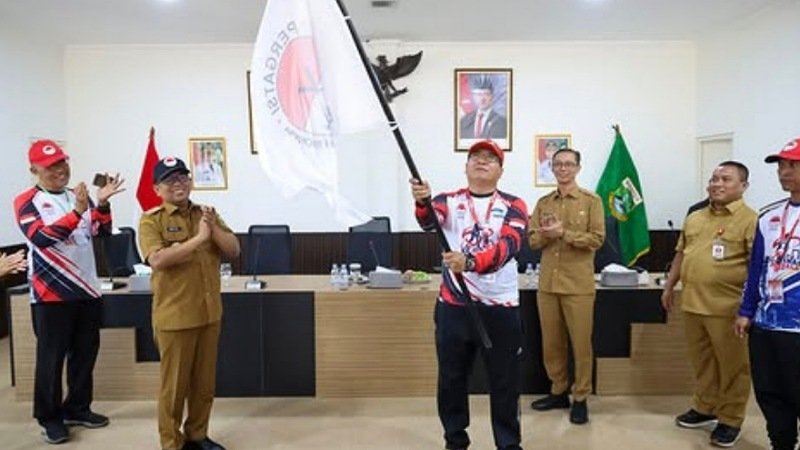 Misi Banten Jawara di Kejurnas Gateball 2026, Andra Soni Kobarkan Semangat Atlet