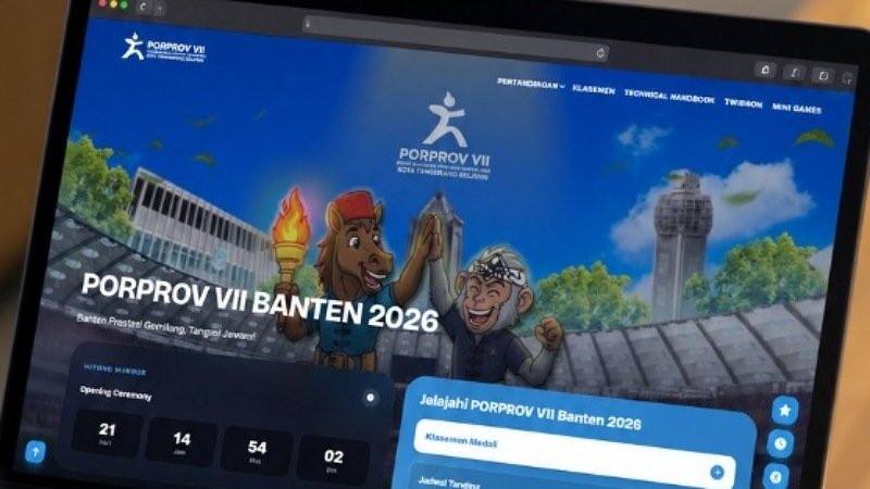 PORPROV VII Banten 2026 Go Digital! Tangsel Hadirkan Website Resmi dan HELITA